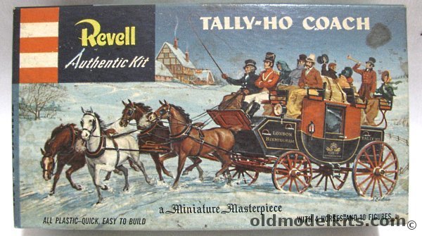 Revell 1/48 Tally-Ho Coach - Miniature Masterpieces, H513-98 plastic model kit